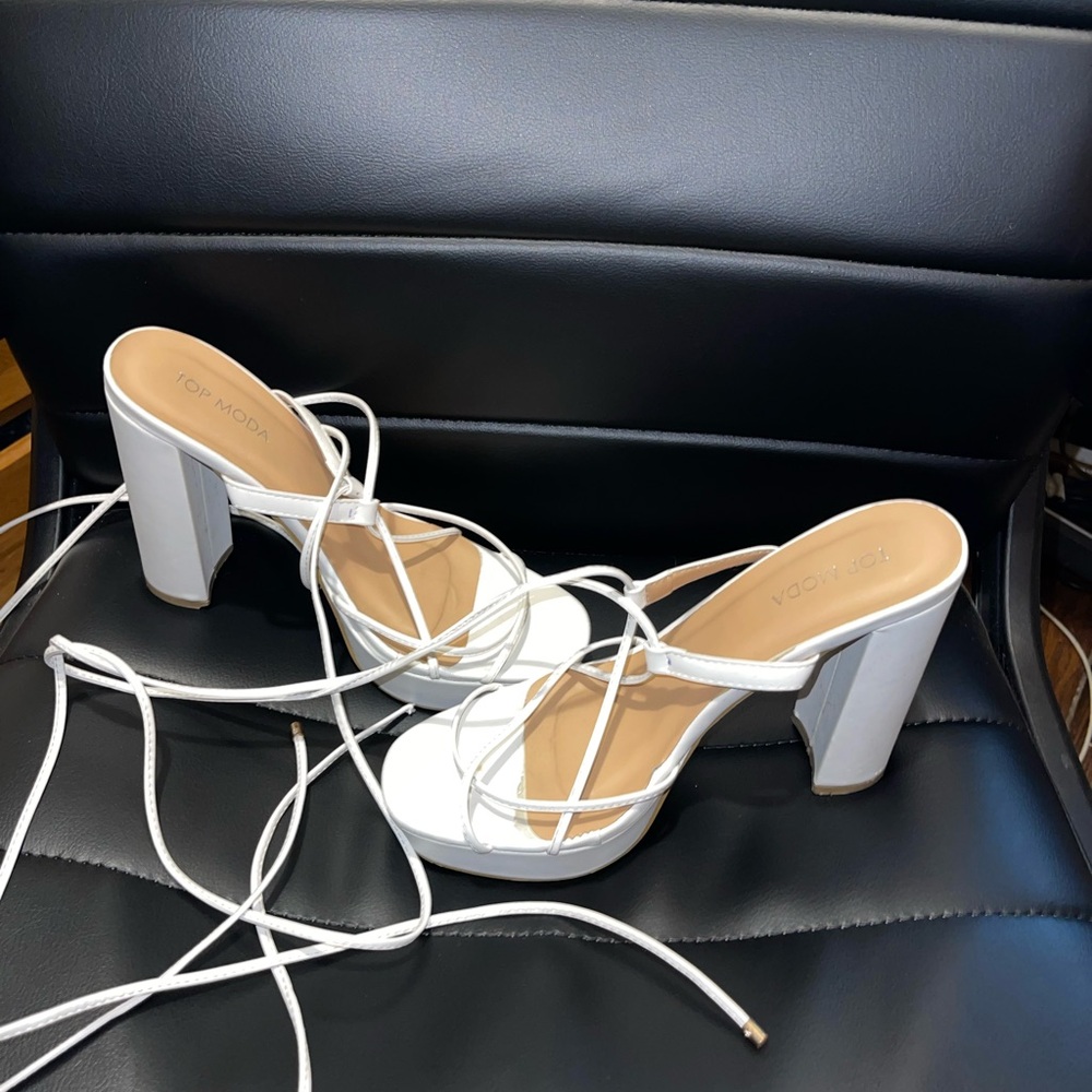 White heels